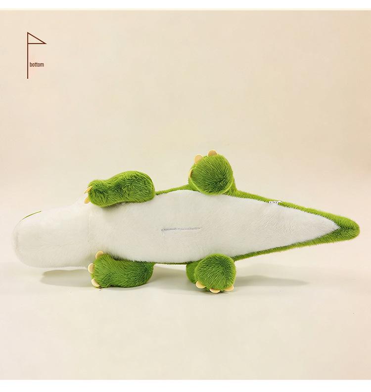 Mr. Crocodile Cartoon Plush Toy – Children's Birthday Gift, Hug Pillow, Home Decoration