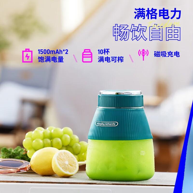 Morphy Richards MR9806 Portable Blender Bottle CN plug (adapter included)
