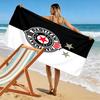 Partizan Poster Druck Strandtuch, Großes Weiches Schnelltrocknendes Handtuch für Strand Camping Schwimmen