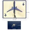 Surprise 3D Pop-Up Airplane Greeting Card Creative Birthday Graduation Travel Gift Aviation Enthusiasts Adventure Lovers JXB