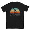 Funny I Just Really Like Giraffes OK T Shirt 32