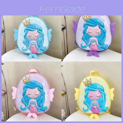 Cute Oceanic Mermaid Cartoon Backpack For Boys And Girls Age 2 To 5 Years Old