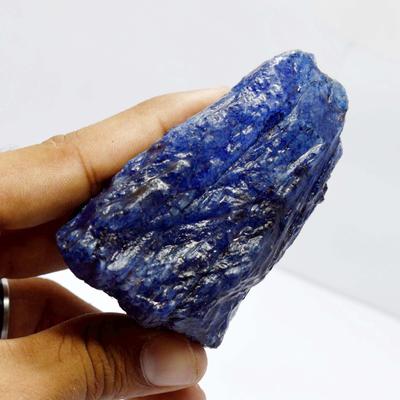 Natural Blue Sapphire 172.55ct Rough Certified Loose Gemstone