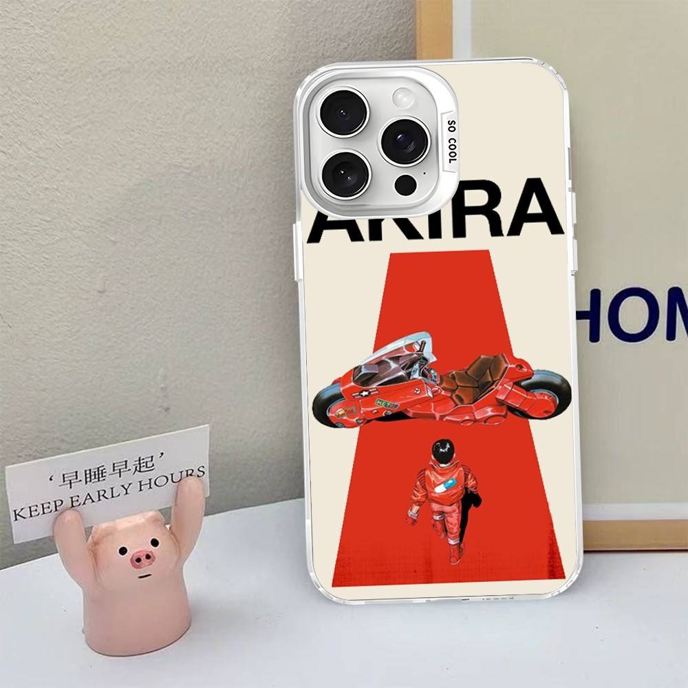 Japanese Anime A-akira Cartoon Phone Case For IPhone 16 15 14 13 12 11 Pro Max X XR XSMAX 8 7 Plus Matte Shockproof Back Cover
