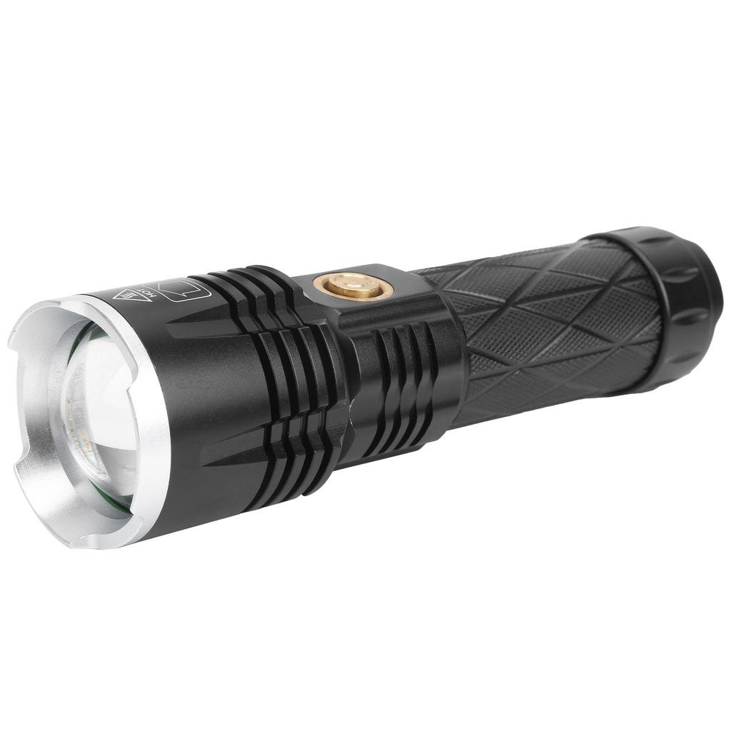 XHP90 TypeC Rechargeable Flashlight Dimmable MultiFunctional Hand Lamp Torch Light