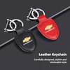 Luxury Leather Car Logo Keychain High Grade Keyring For Chevrolet Spark Captiva Cruze Malibu Equinox Trax Camaro Blazer Traverse