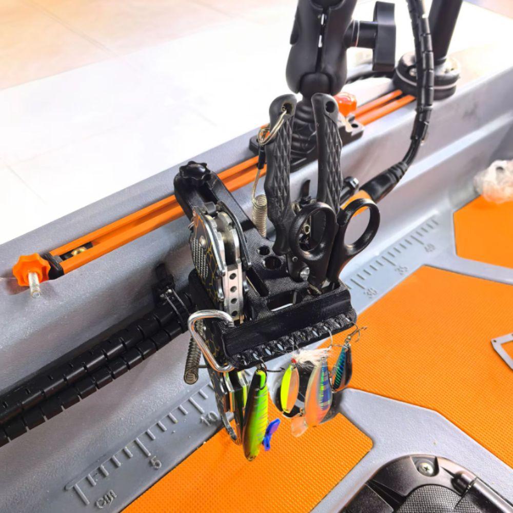 Durable Kayak Fishing Gear Holder Portable Kayak Tool Holder Kayak Rail Accessories  Kayak Fishing