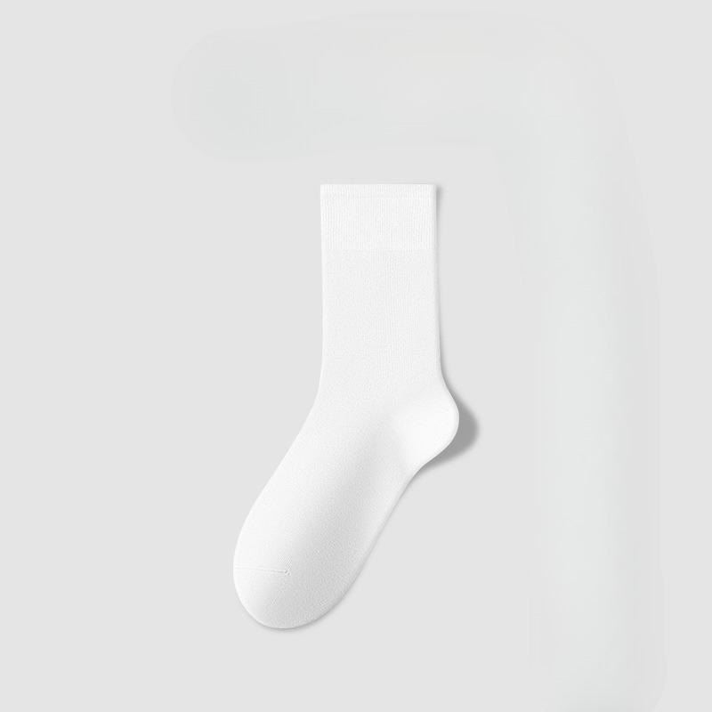 Damskie wiosenno-jesienne bezszwowe skarpetki frotte z czystej bawełny