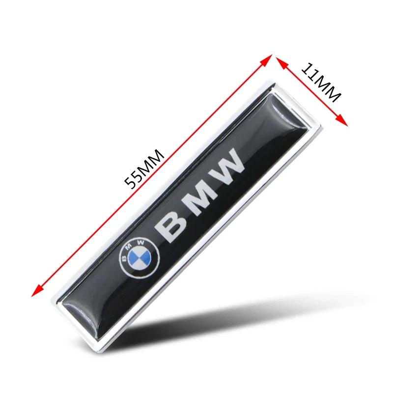 2 szt. Do Bmw x1 x3 x5 x6 z4 f10 f20 f30 e36 e39 e46 e60 e90 naklejka na karoserię samochodu metalowa Dekoracja samochodu etykietowanie Akcesoria samochodowe