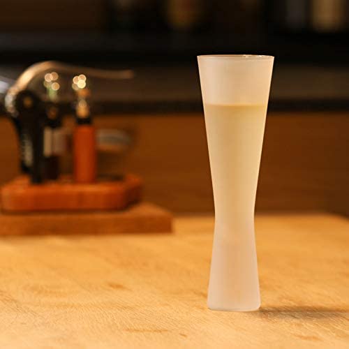 Wired Beans Eternal Champagne Glass, 180ml, Frosted, In a Japanese Cedar Box