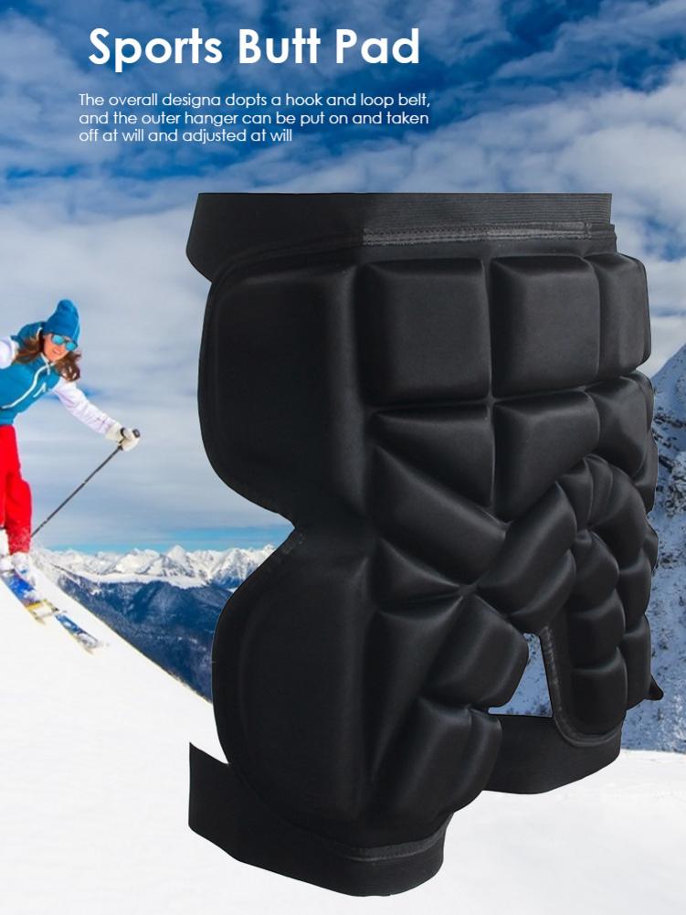 Ski Hüftpolster Shorts Sport Radfahren Hüftschutzpolster Schützende gepolsterte Shorts für Snowboard Skate Sport Gesäßpolster Gesäß Sho