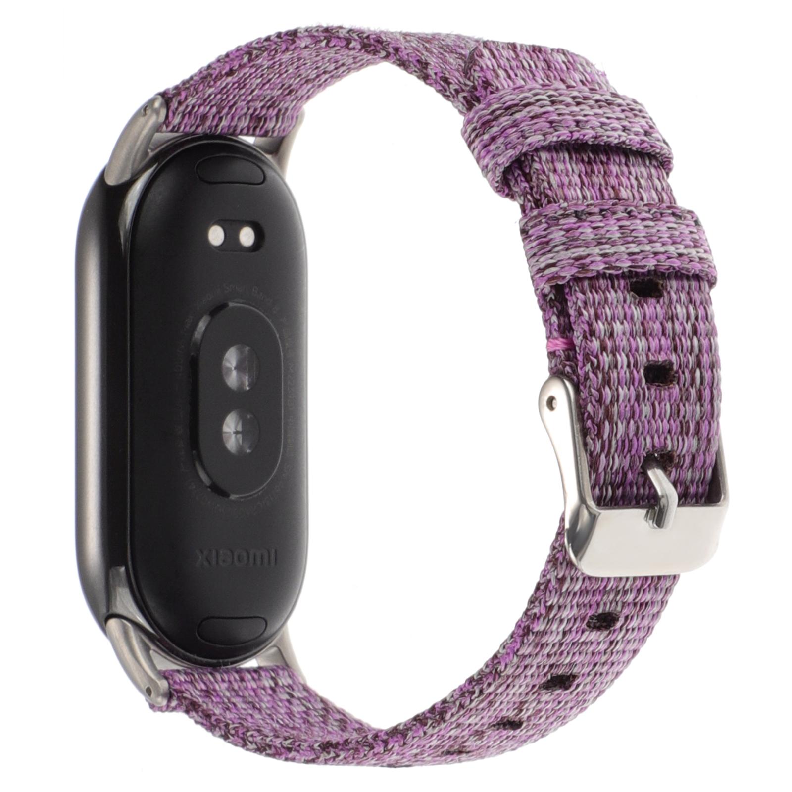 

Для Xiaomi Smart Band 9 NFC/9/8 NFC/8 Нейлоновий ремінець для годинника Регульований змінний браслет Dark Purple