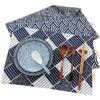 Waterproof Cotton And Linen Table Mat, Pattern Place Mat, Household Plate Mat, Water Coaster, Waterproof And Non-slip, Foldable.