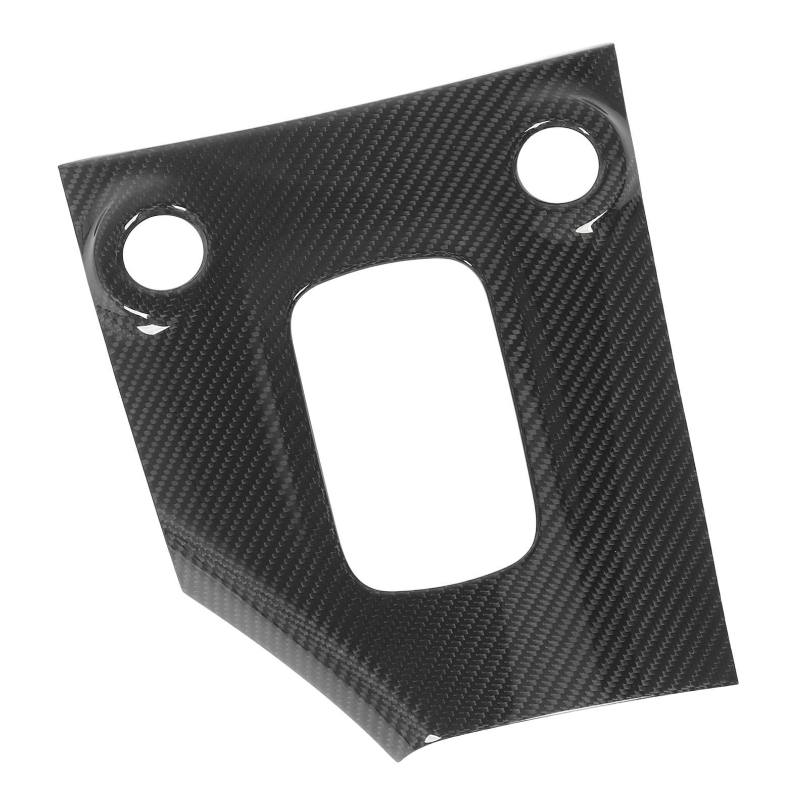 

Car Gear Box Cover Trim Carbon Fiber Console Shifter Panel Frame Sticker for Fairlady Z RZ34 400Z