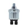 Universal Oil Pressure Sensor 2 Pins 0-10Bar 1/8 NPT 10mm for VDO Generator Part with Alarm Pressure Oil Sensing Plug