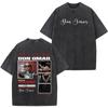 Rapper Don Omar Album Print Tshirts Unisex Women Fashion Tshirts Shortsleeved Loose Casual Cotton Vintage Washed Tshirts Tops