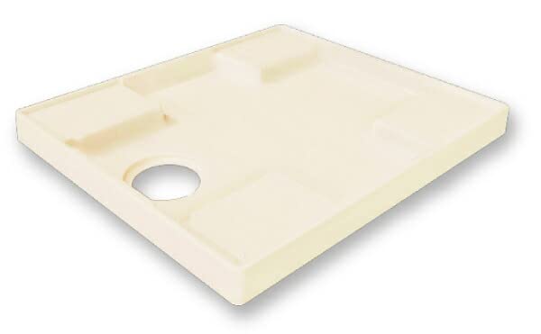 

TECHNOTECH Waterproof Pan for Washing Machine Standard Waterproof Pan Trap Sold Separately Ivory White [TP740-CW1] (740x640x60) белый