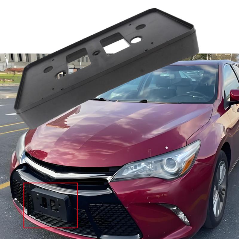 Car Front bumper License Plate Tag Bracket Holder For Toyota Camry SE XSE 2015 2016 2017 Car accessories 7510106040 TO1068131