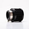 1Pc 25mm Air Intake Filter Schwarz Universal Filter Teile Verstellbare Klemme Für Auto