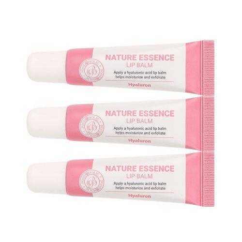 [FoodaHolic] (3ea) FoodaHolic Nature Essence Lip Balm Hyaluronic Acid (Strawberry) 12ml_631373
