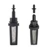 5Pcs 4/8/10Mm Hose Drip Irrigation Filter Industrial Agriculture Fertilization 120 Mesh Metal Mesh Quick Connect Filter Fittings