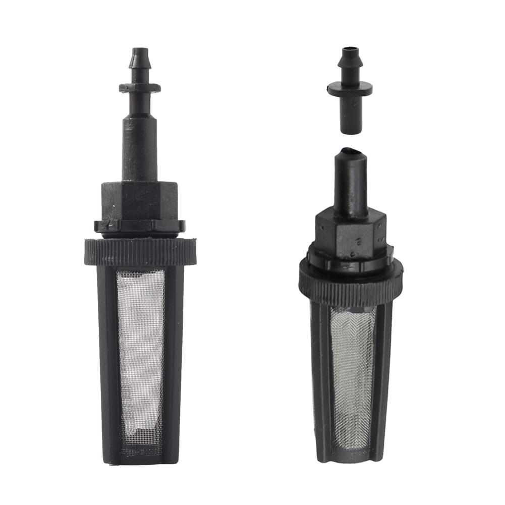 5Pcs 4/8/10Mm Hose Drip Irrigation Filter Industrial Agriculture Fertilization 120 Mesh Metal Mesh Quick Connect Filter Fittings