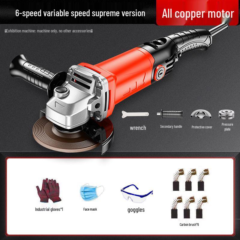 Polizor unghiular mic multifuncțional și polizor - Unealtă portabilă de tăiat și șlefuit cu disc