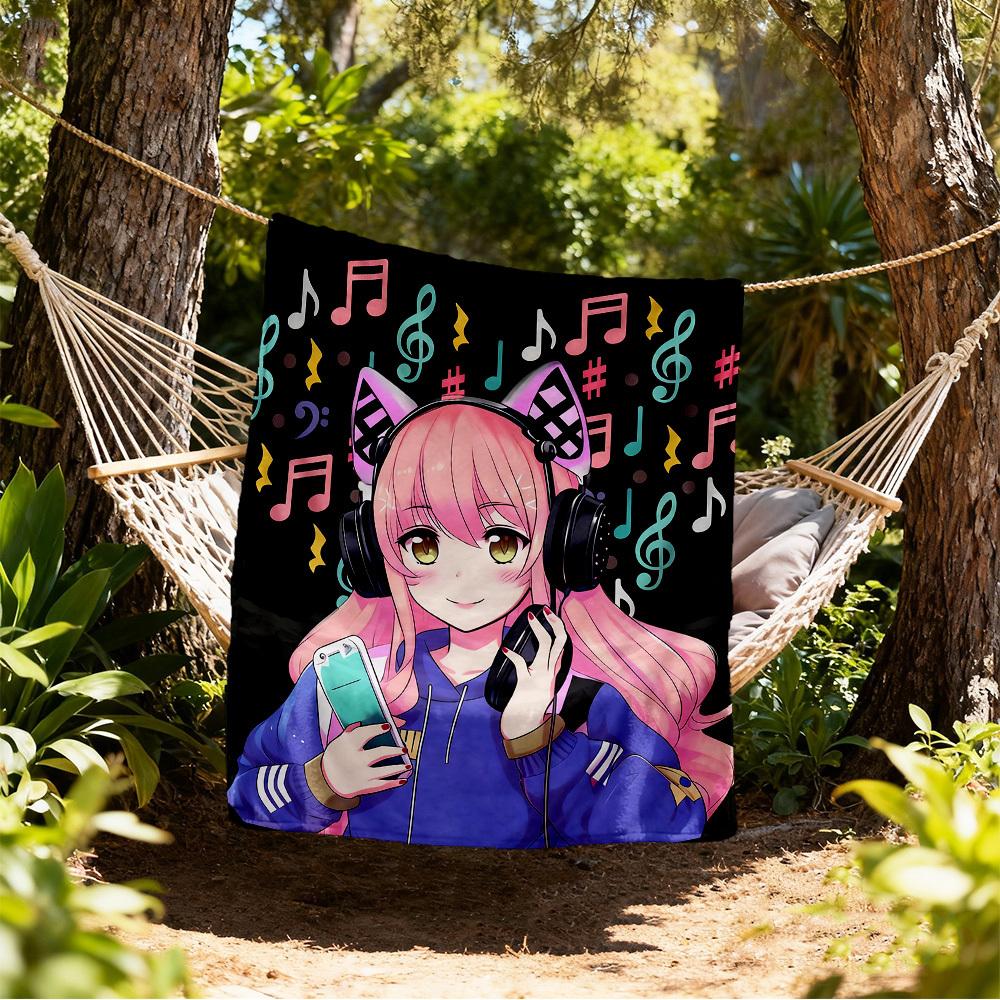 

Music Notes Outdoor Flannel Blankets, Outdoor travel, Home Blankets, Fan Gifts,Suitable for All Seasons, Christmas Gifts. R1127028 80x120cm