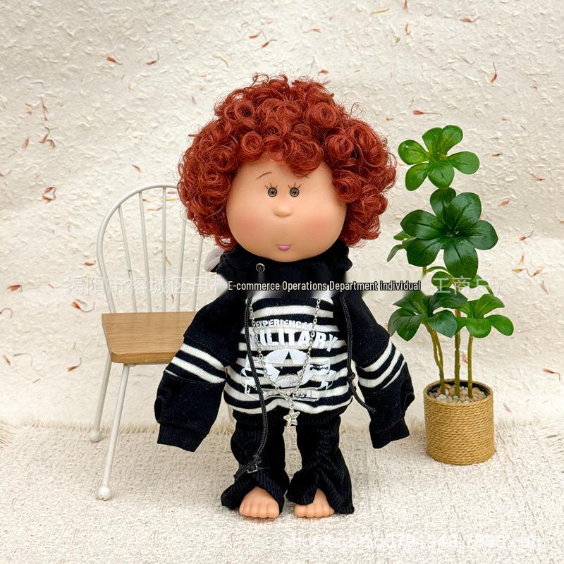 24cm Spanish Mia Potato Doll Dress-Up Set with Plush Outfit