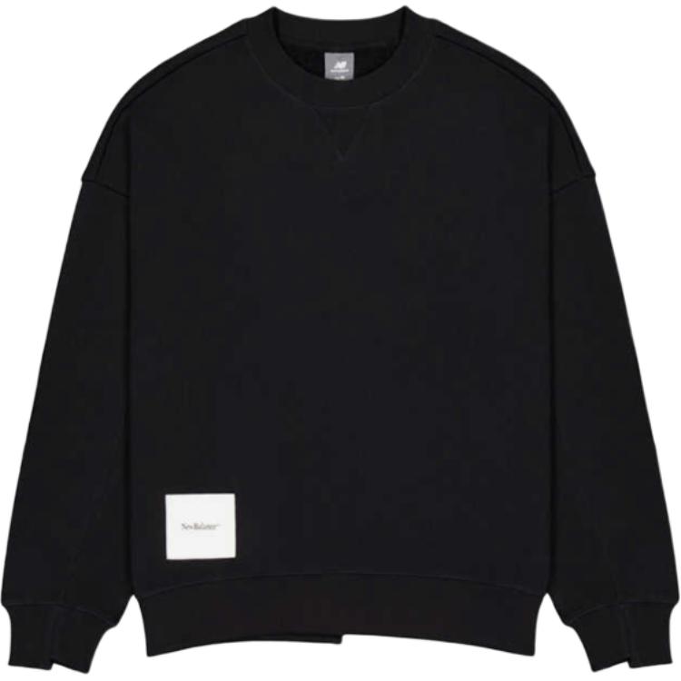 New Balance NB Grey Sweatshirt Men s Black NCF19321-BK L