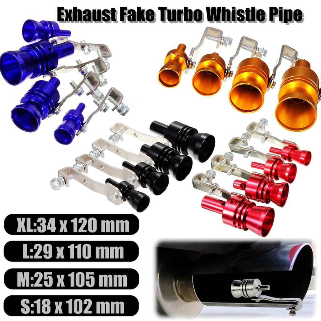 Turbo Exhaust Whistler Whistle Sound Car Dump Valve Simulator Blow Off Tailpipe