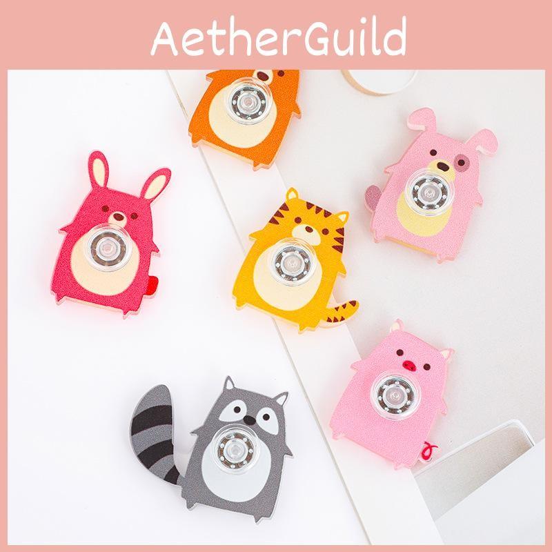 Animal Tiger Rabbit Spinner Toy With Plastic For Desk Decor Stress Relief