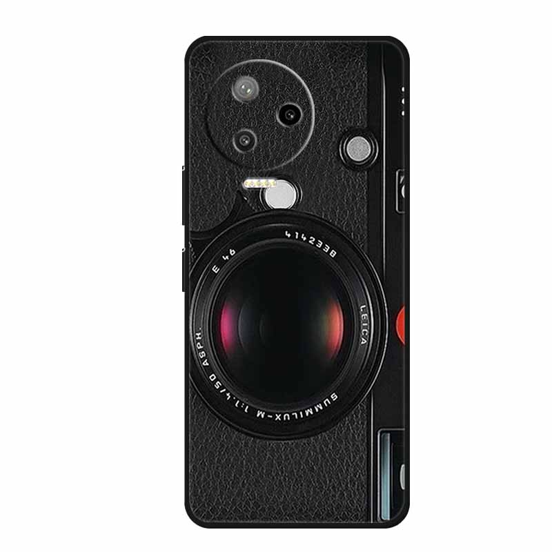 For Infinix Note 12 2023 Phone Case Cover Note12 Coque Black Silicone Soft Back Cover Case For Infinix Note 12 2023 Pro 4G Case