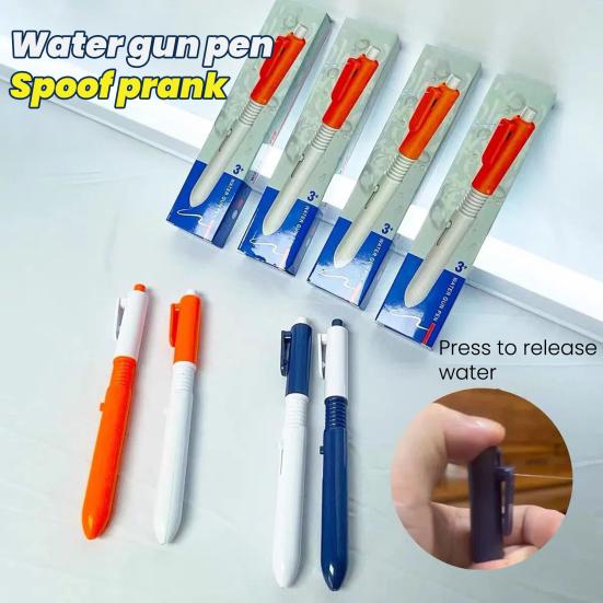 Pen That Sprays Water 2-in-1 Prank Retractable Pen with Water Spray Function Writable Squirt Pen for Kids School Supplies