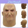 Realistic Man Latex Mask For Halloween With Soft Comfortable Wearable Design