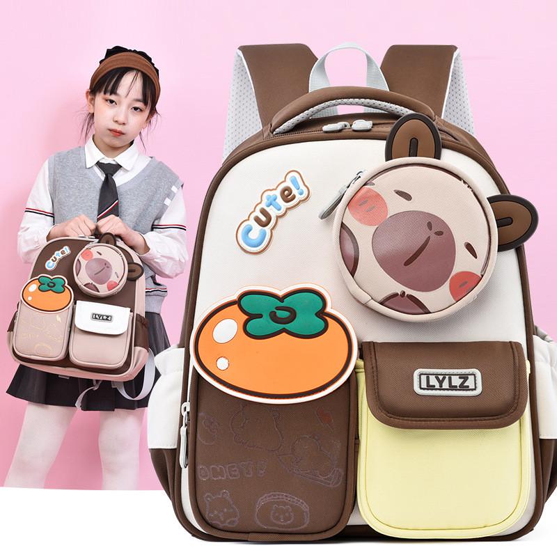 Kuromi Kindergarten Backpack For Kids Cartoon Large Capacity Lightweight School Bag