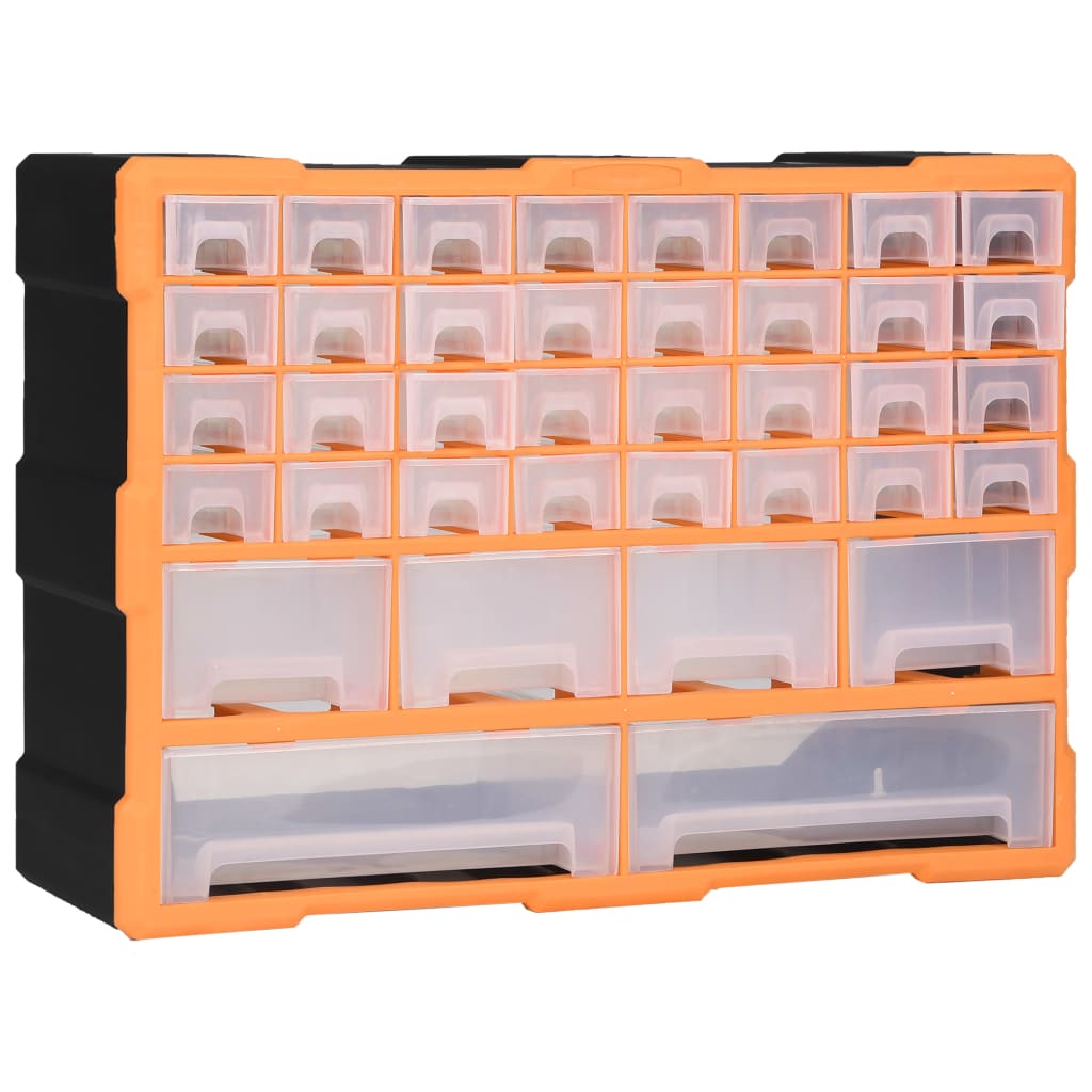 Vidaxl Organizer Z 38 Szufladkami, 52X16X37,5 Cm