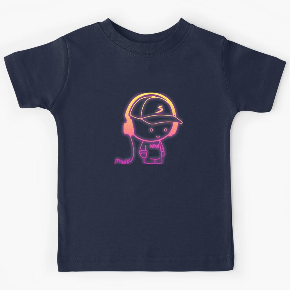 Synthwave Music Kid Kids T-Shirt 130