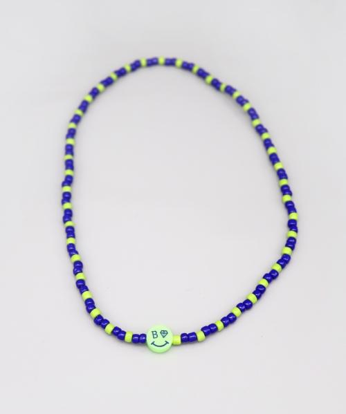 Bonbeau Kitsch Smile Two-Tone Beads Necklace 5 Colors