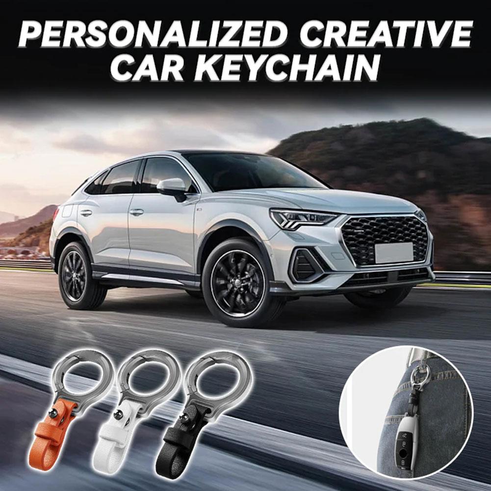 Waist Hang Anti Loss Keychain Creative Pendant Men's High End Personalized Creative Car Keychain Men Gift Car Accessories