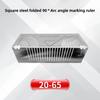 Angle and Radius Marking Tool Square Metal Pipe Marking Cutting Guide Home Building Furniture Corrective Marking Tool Tools