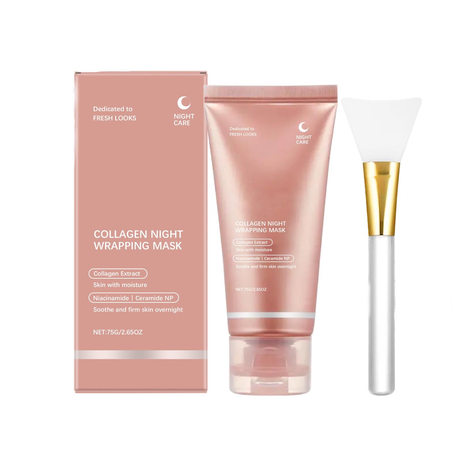 

Серия коллагеновых пилинг-масок Увлажняющий Питательный Очищающий Уход за кожей лица красный