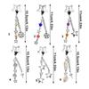 Fashionable Sturdy Alloy Star Chain Hairpin Hair Decoration For Adding Elegant To Casual Wear and Special Occasions
