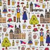 Outdoor Dekostoffe Oxford - Motiv Die Tschechische Republik