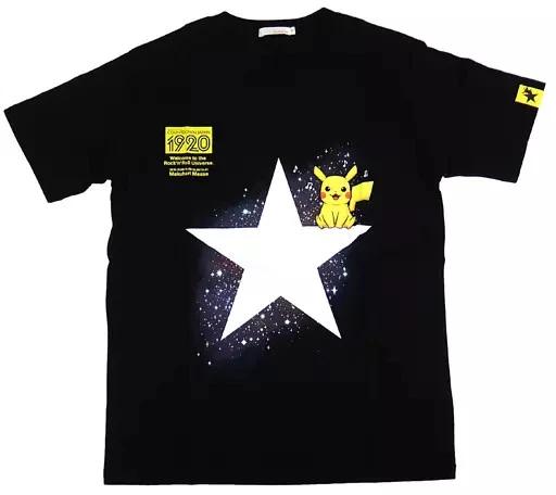 Pokemon Pikachu Star Black T T-Shirt Cotton S Rockinon Countdown Japan 19/20 3XL