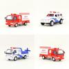Feuerwehr- und Polizeiauto-Legierungs-Kinderspielzeugauto-Modell mit Trägheitssteuerung zum Spielen und Sammeln