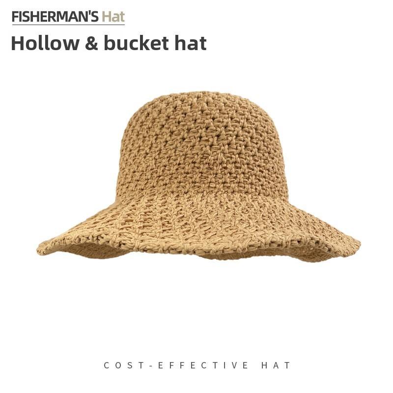 Womens Summer Wide Brim Hat With Adjustable Fit For Sun Protection And Casual Outings