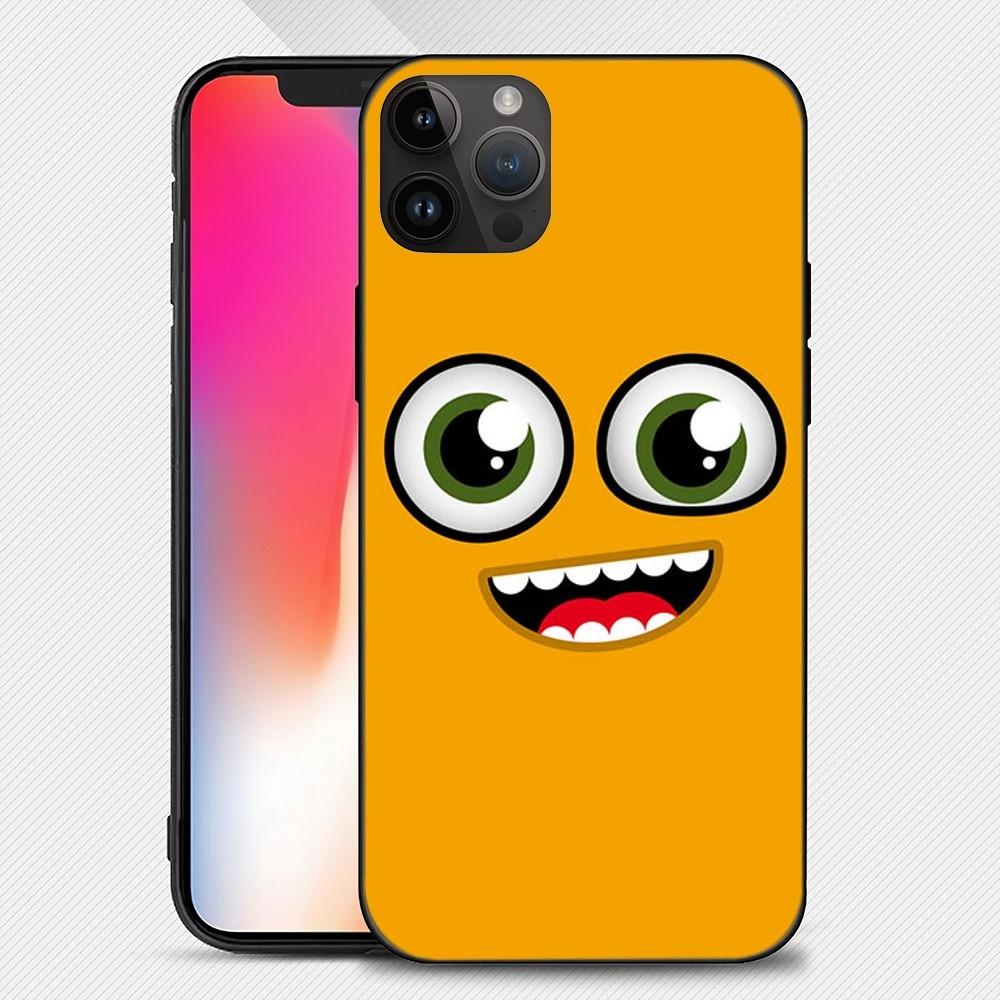 Funny Cute Cartoon Face Phone Case Iphone15 14 13 12 11 Pro Max Mini X 7 8 Soft Case