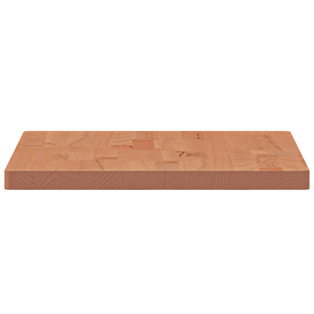 Solid Beech Wood Washbasin Top 60 x 40 x 2.5 cm
