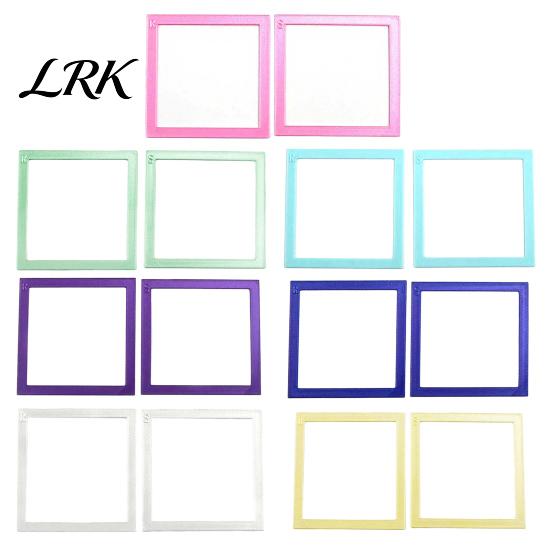 Rhinestone Painting Accessories 2Pcs Art Positioning Frame, Alignment Tool & Straight 3D Printed Auxiliary Frame Edge Ruler, for Crafts Ruler